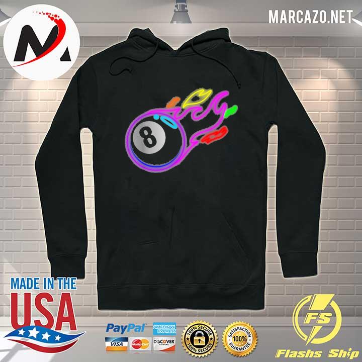 Billiard Colorful Neon Lights Shirt Hoodie