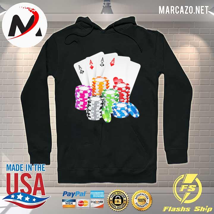 Casino King Queen Card Shirt Hoodie