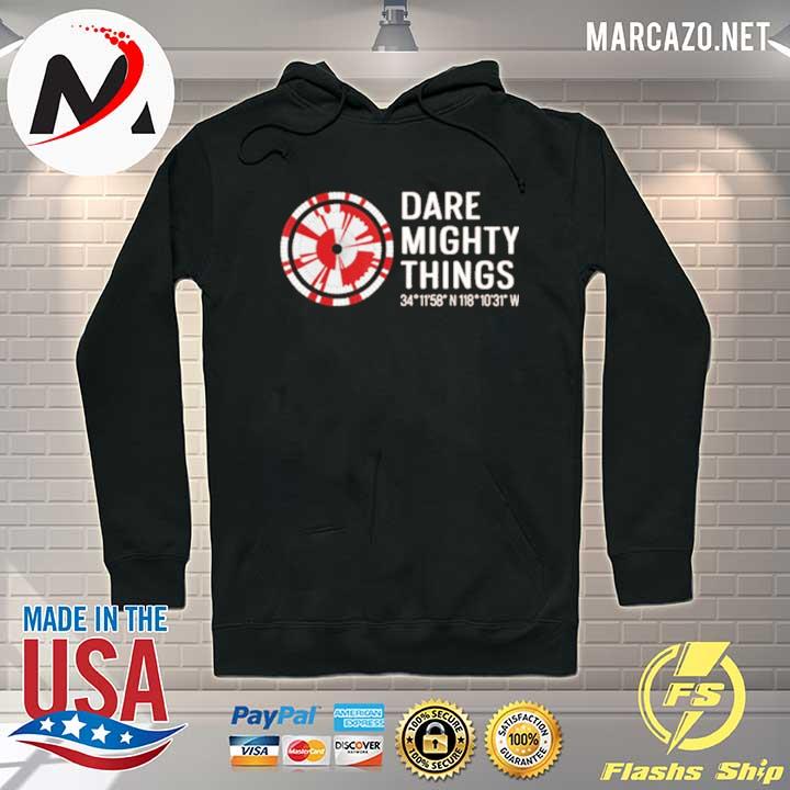 Dare mighty things perseverance mars rover hidden code Hoodie