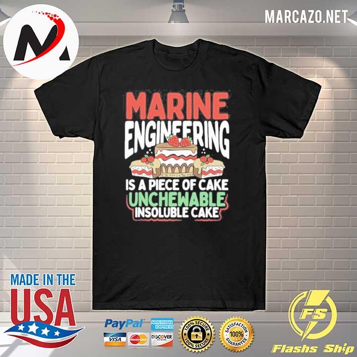 Marine Engineering Gift Funny Sarcastic Engineering Facts Shirt