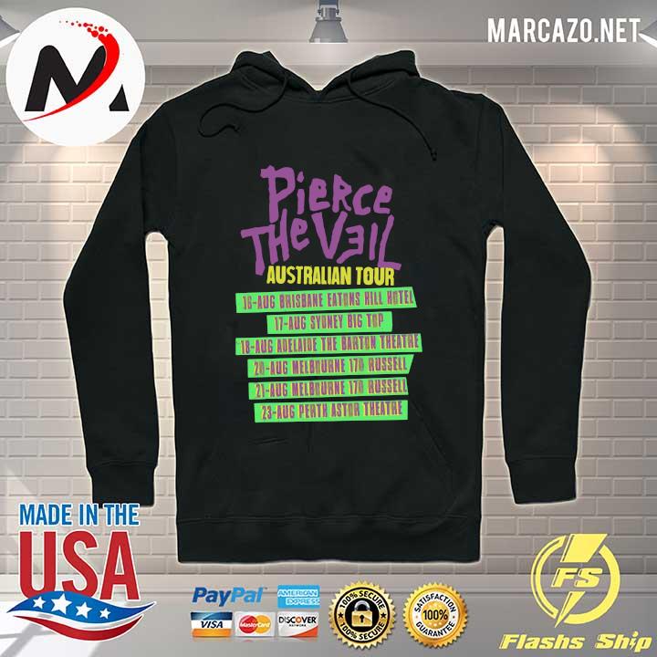 Pierce The Veil Australian Tour Shirt Hoodie