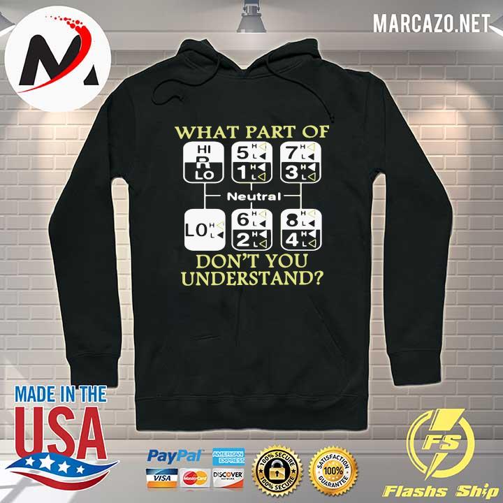 What part Of Neutral Don't You Understand Shirt Hoodie