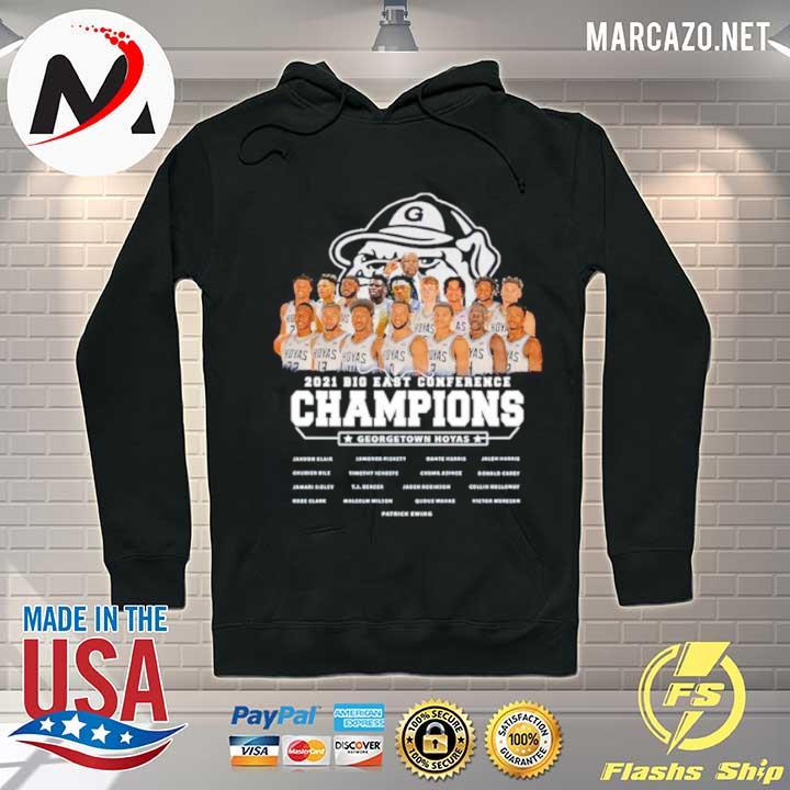 2021 Big East Conference Champions Georgetown Hoyas Shirt Hoodie