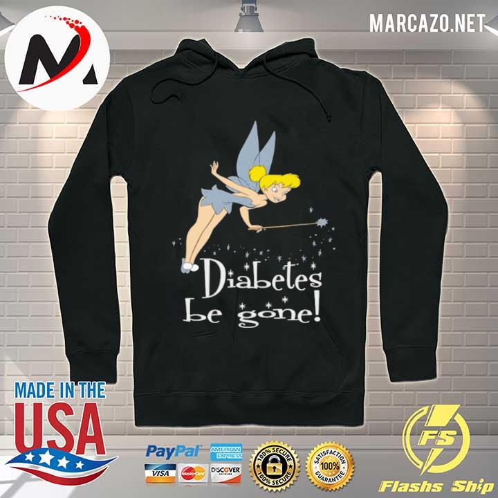 Diabetes Be Gone Angels Fairies Shirt Hoodie