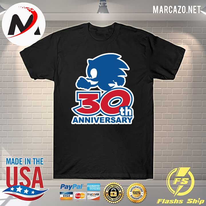 Funny Sonic 30th Anniversary Shirt