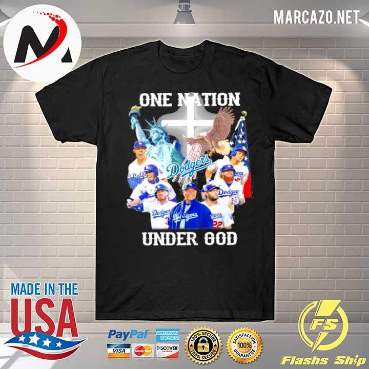 One Nation Dodgers Under God Shirt