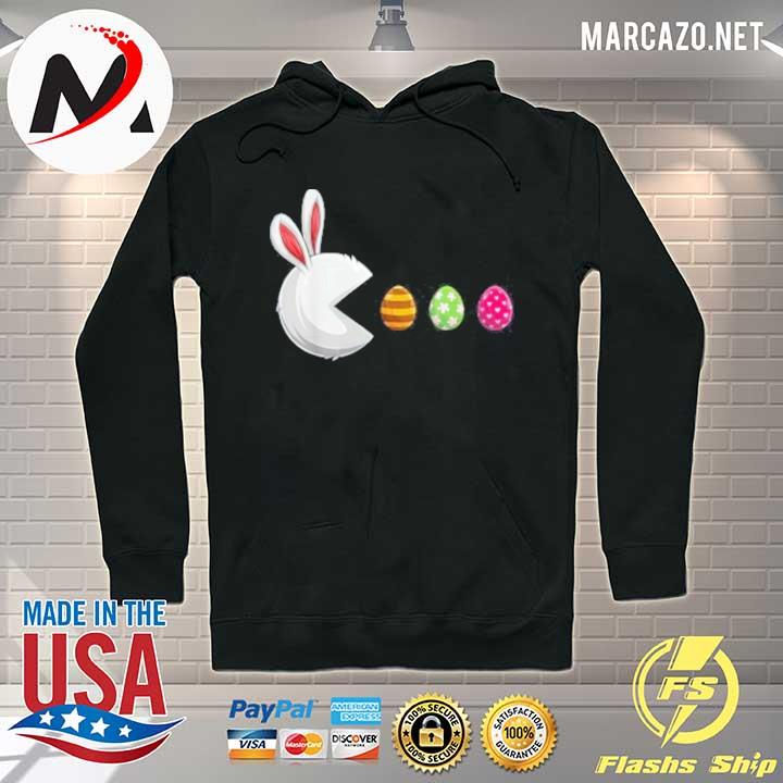 Pacman 2021 Happy Easter Day Bunny Egg Shirt Hoodie