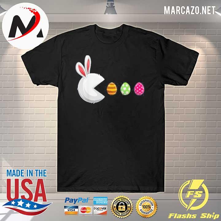 Pacman 2021 Happy Easter Day Bunny Egg Shirt