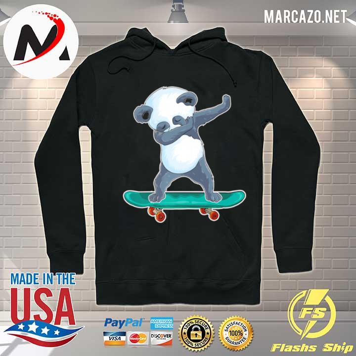 Panda Skateboarding Skater apparel Dabbing Panda Skateboard s Hoodie