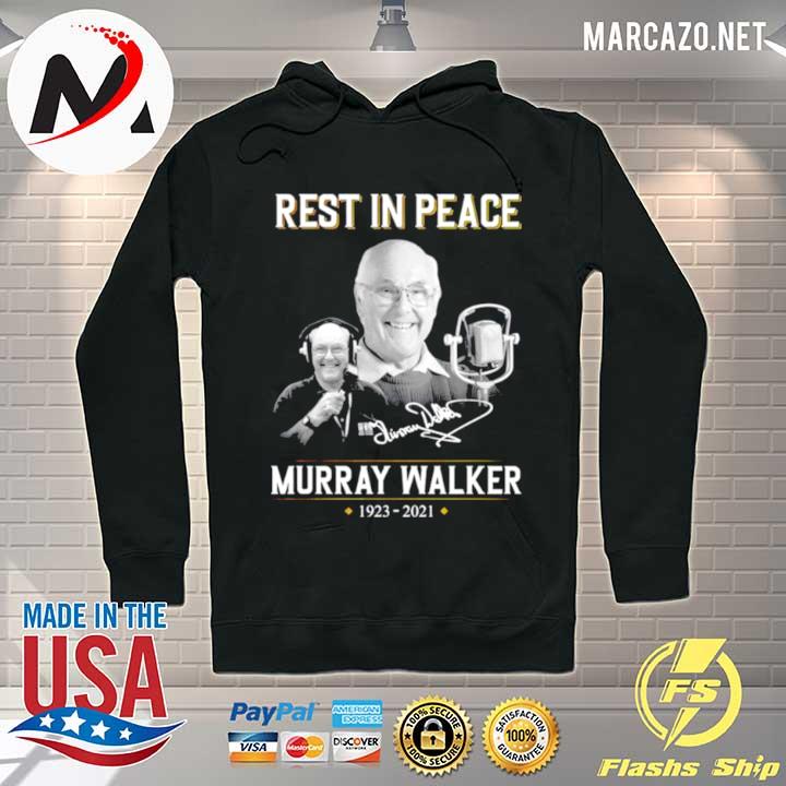 Rest in peace Murray Walker 1923 2021 signature s Hoodie