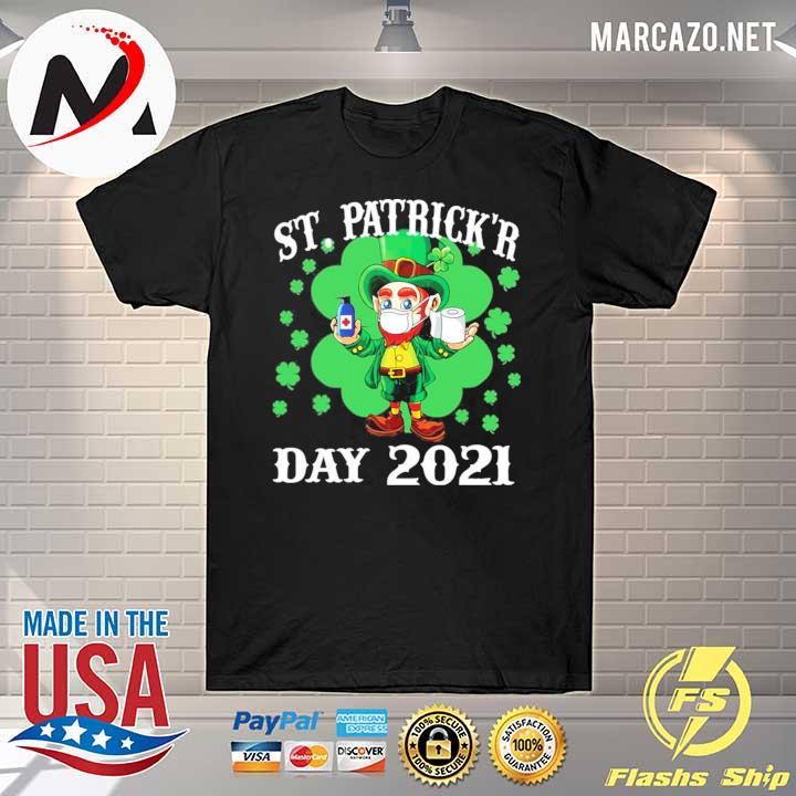 St patrick’r day face mask and toilet paper 2021 shirt