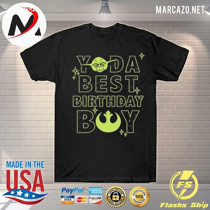 Star Wars Yoda Best Birthday Boy Rebel shirt