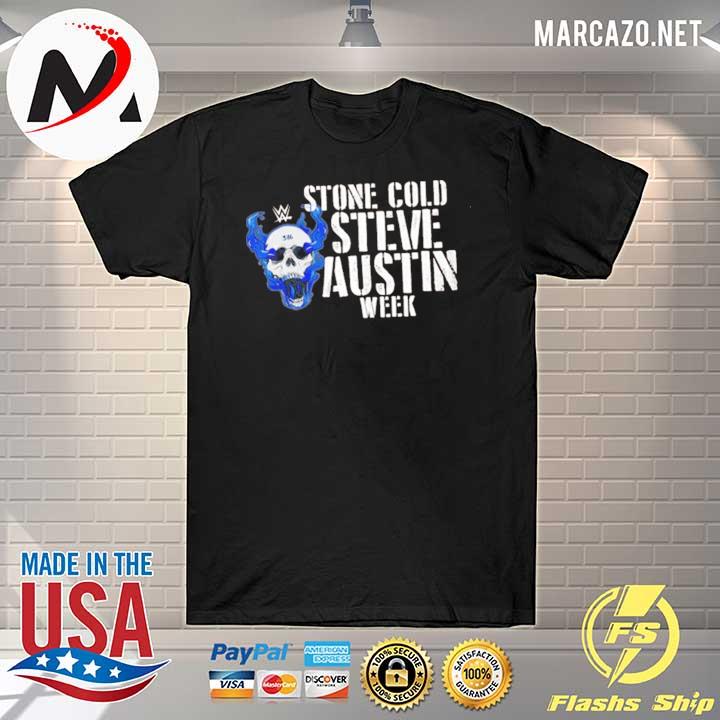 Stone cold steve austin week skull us 2021 shirt