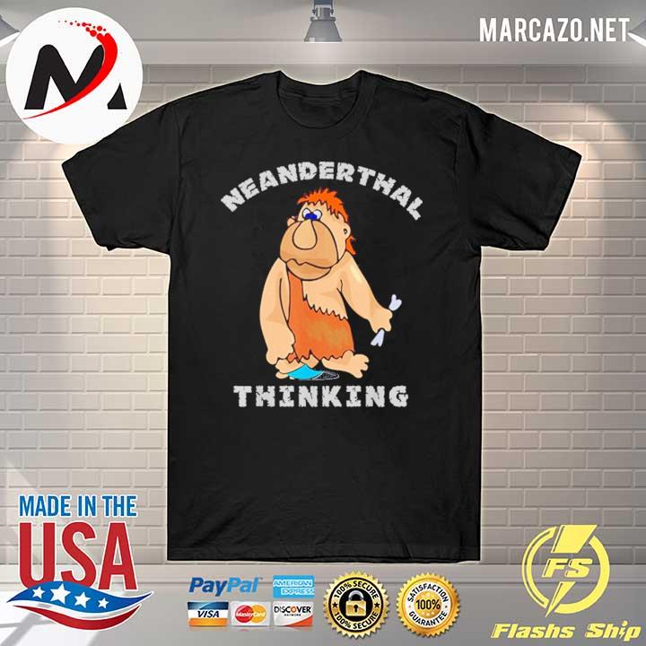 Texas neanderthal logo neanderthal thinking shirt