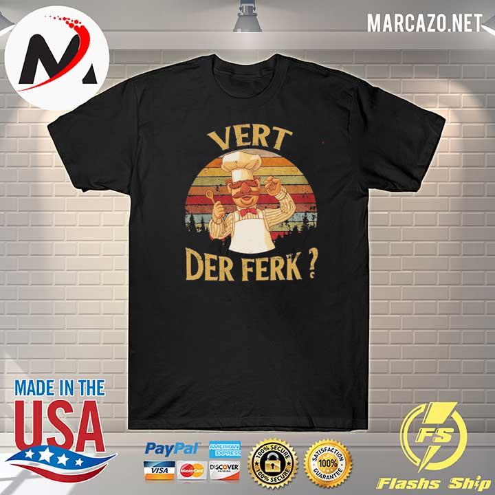 The master chef vert der ferk vintage shirt