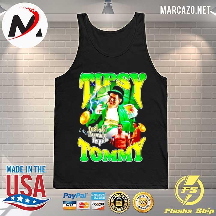 Tipsy Tommy just a lil avocado tequila Tom Brady dunk St.Patrick's day shirt  - Trend T Shirt Store Online