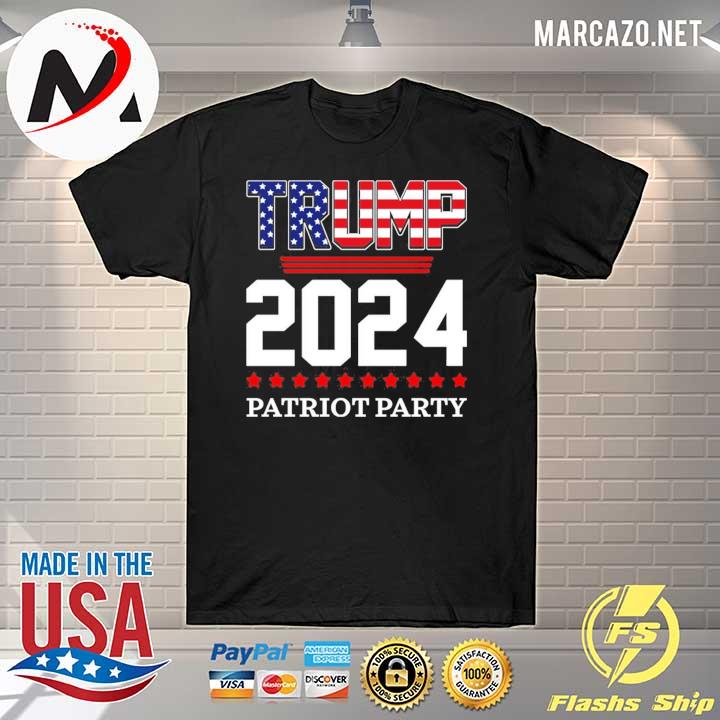 Trump 2024 patriot party– Trump 2024 shirt