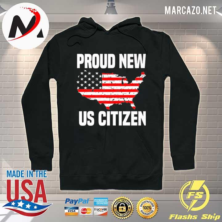 Us citizen 2021 American flag proud us citizenship s Hoodie