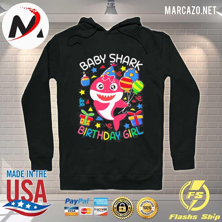 Birthday baby shark birthday girl s Hoodie