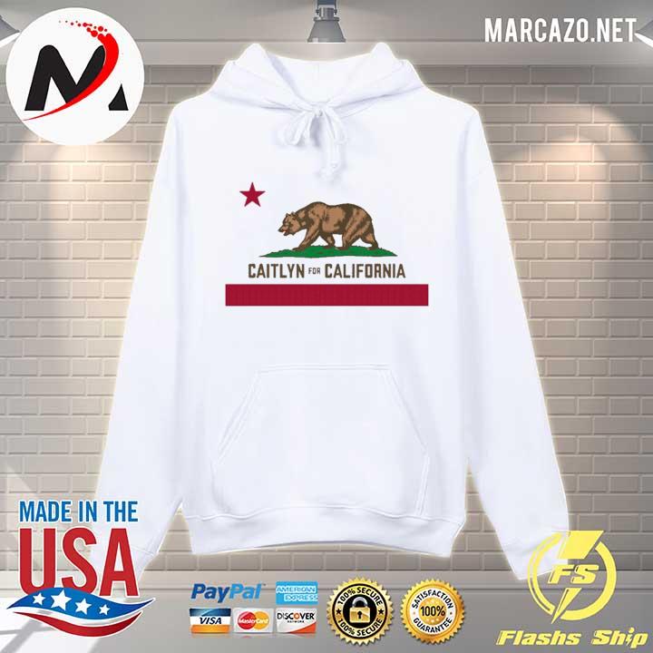 Caitlyn for california governor jenner recall newsom tee Hoodie