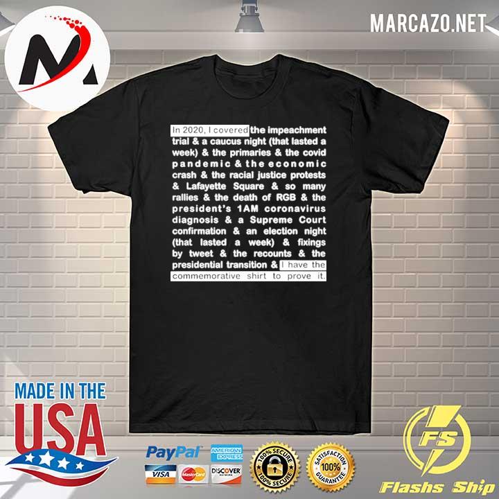Jim acosta in 2020 I covered shirt