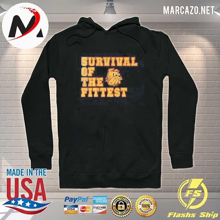 Minnesota duluth 5urvival of the fittest Hoodie