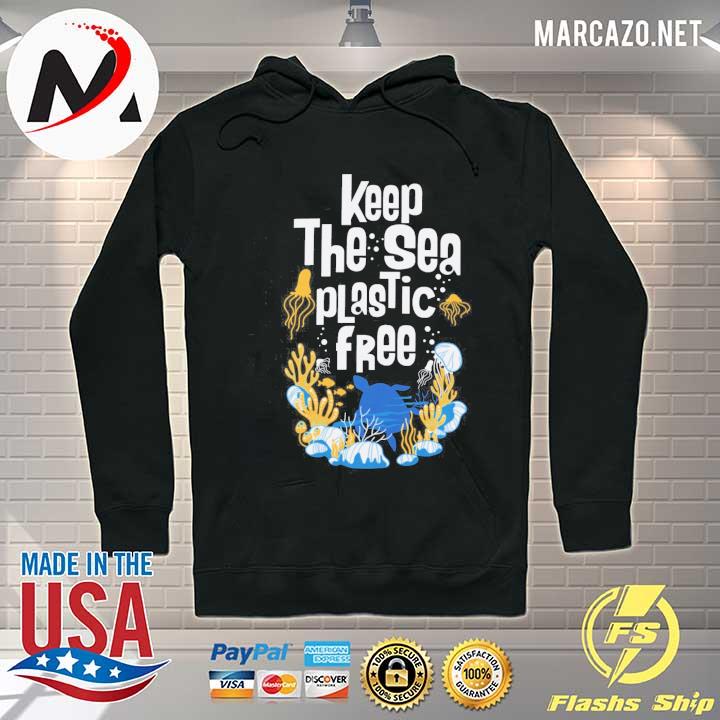 Official keep the sea plastic free Hoodie