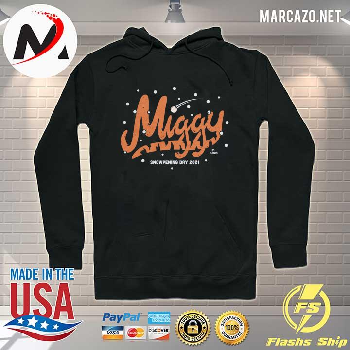 Original miggy snowpening day Hoodie