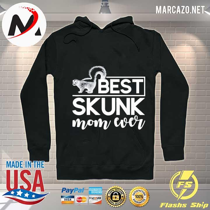 Premium mothers day skunk mom gift skunk Hoodie