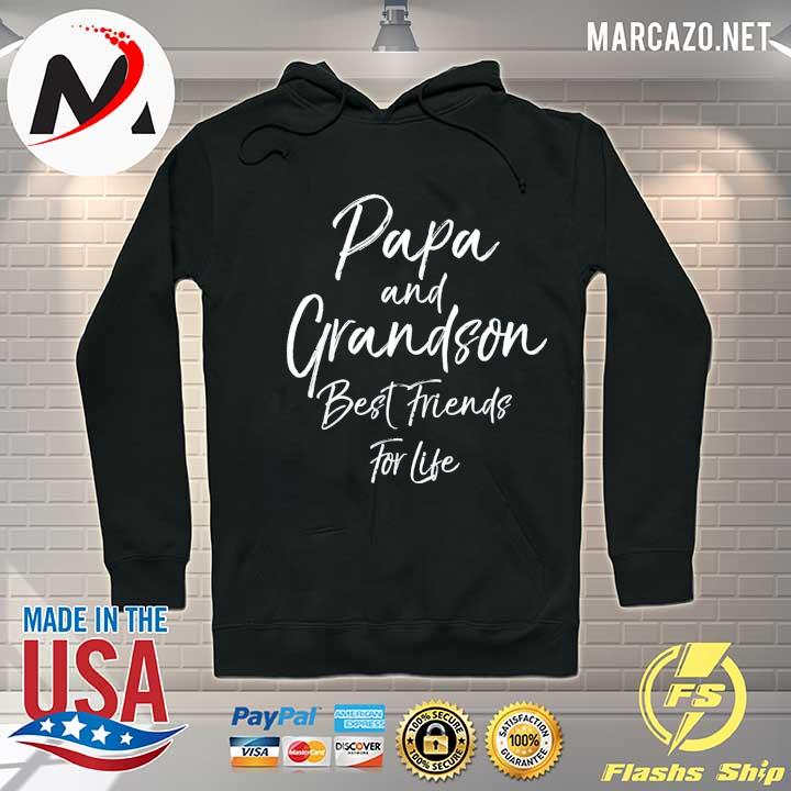 Premium papa and grandson best friends for life Hoodie