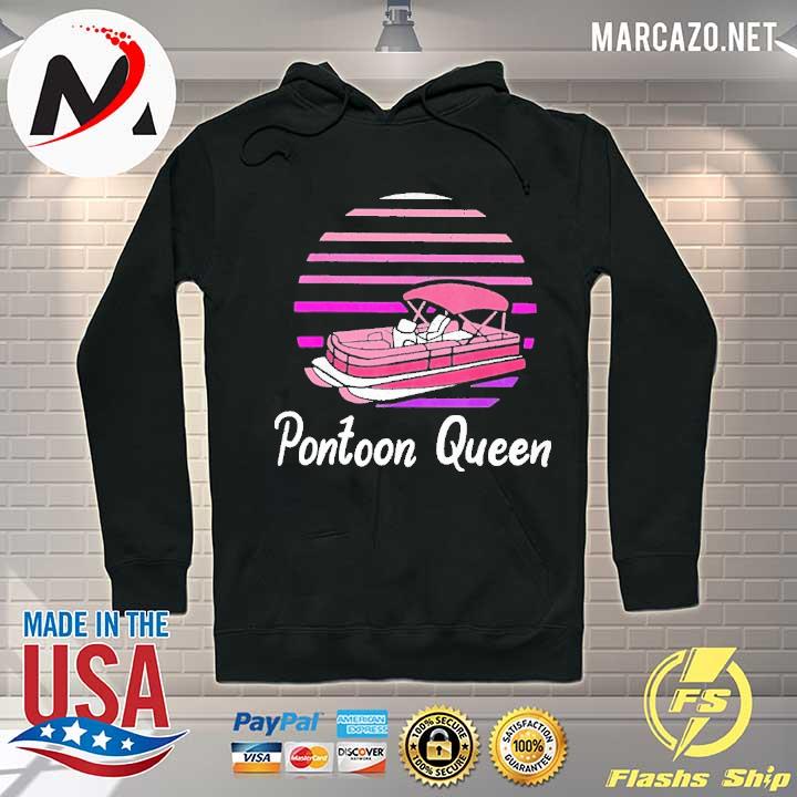 Premium pontoon captain boat gift vintage Hoodie