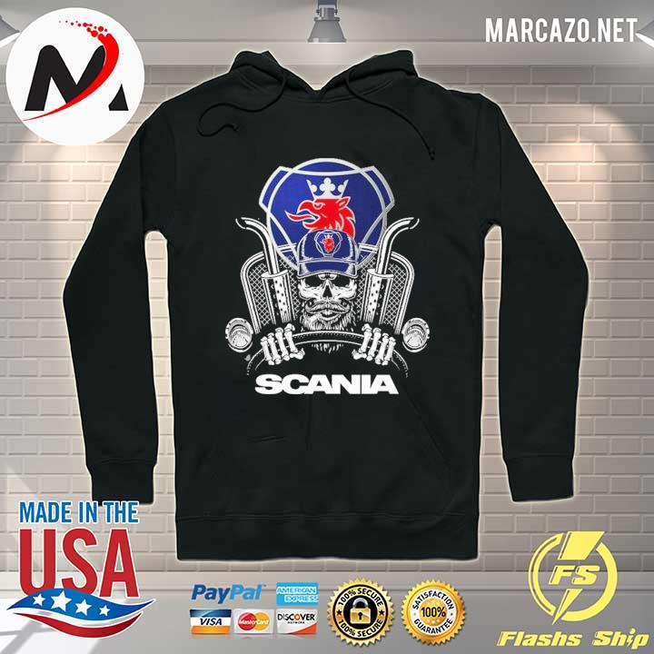 Scania Trucks Skull Shirt Hoodie