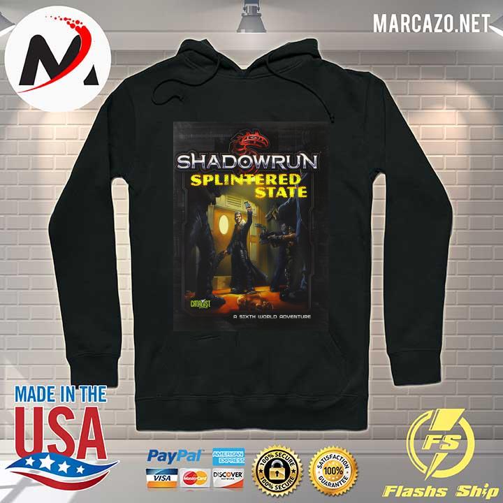 Shadowrun Splintered State Dragon Shirt Hoodie