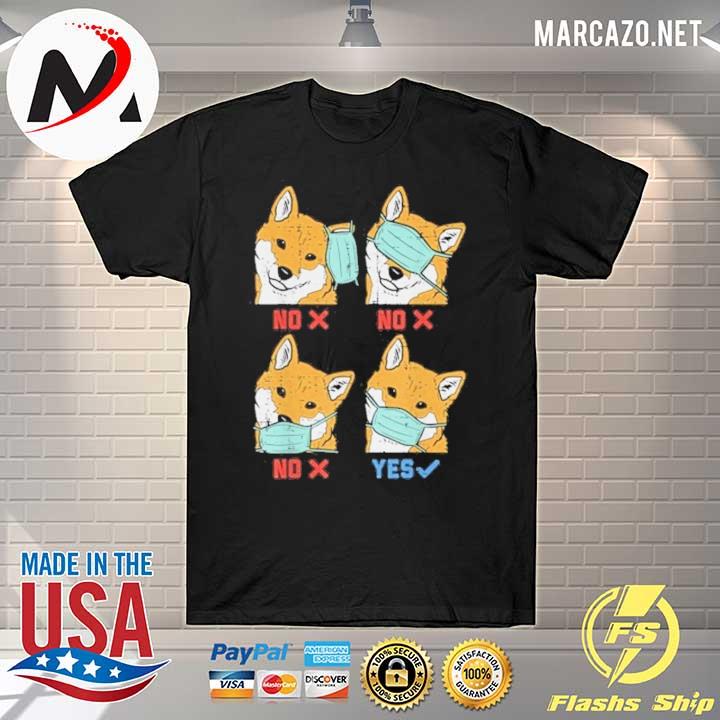 Shiba mask how to wear your mask funny wear your mask funny shiba shirt