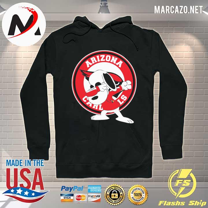 Snoopy Dabbing Arizona Cardinals Shirt Hoodie