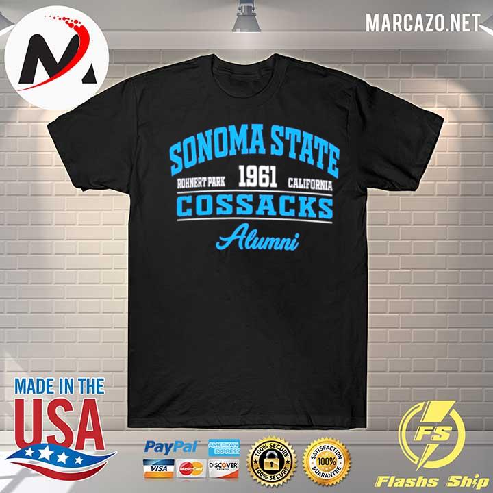 Sonoma State rohnert park 1961 california cossacks alumni shirt