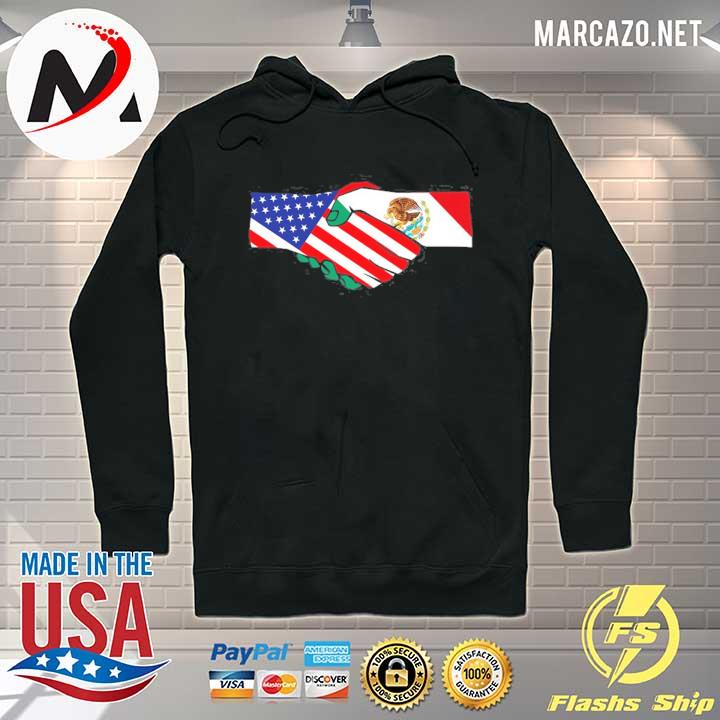 Usa and Mexico handshake Hoodie