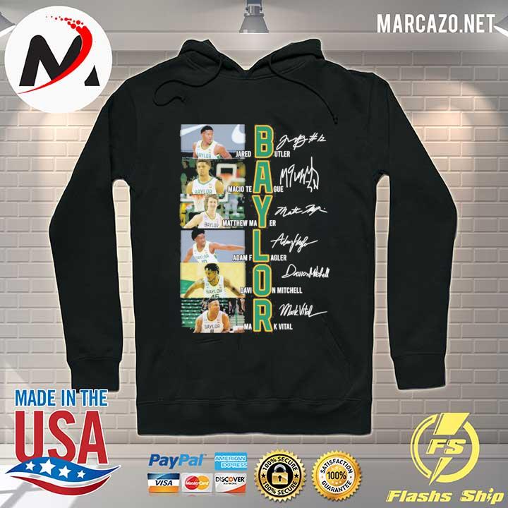 Baylor All Player Signatures Jared Butler Macio Teague Shirt Hoodie