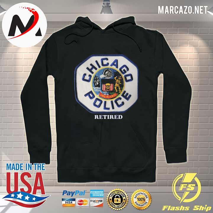 Chicago police department retired patch pullover Hoodie