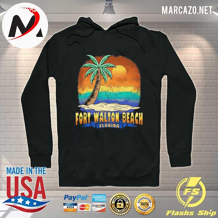 Fort walton beach Florida vintage distressed souvenir Hoodie