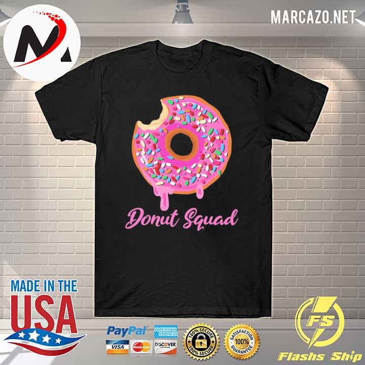 Funny donut squad gift for men women cool doughnut lover shirt