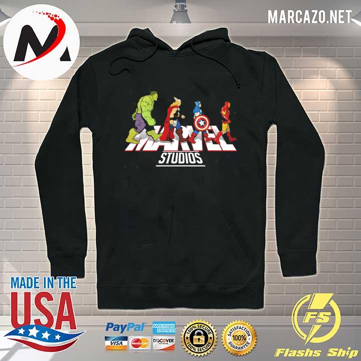 Heros Walking Art Marvel's Studio The Avenger Shirt Hoodie