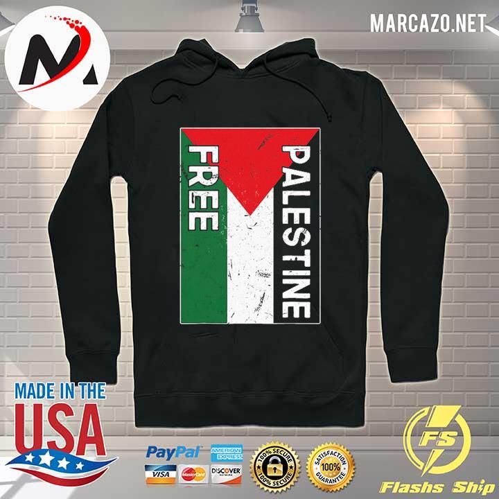 Palestine flag free gaza I stand with free palestine Hoodie