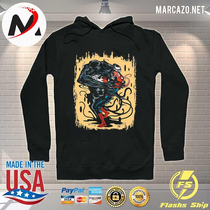 Spider-man And Venom Spider Kiss Shirt Hoodie