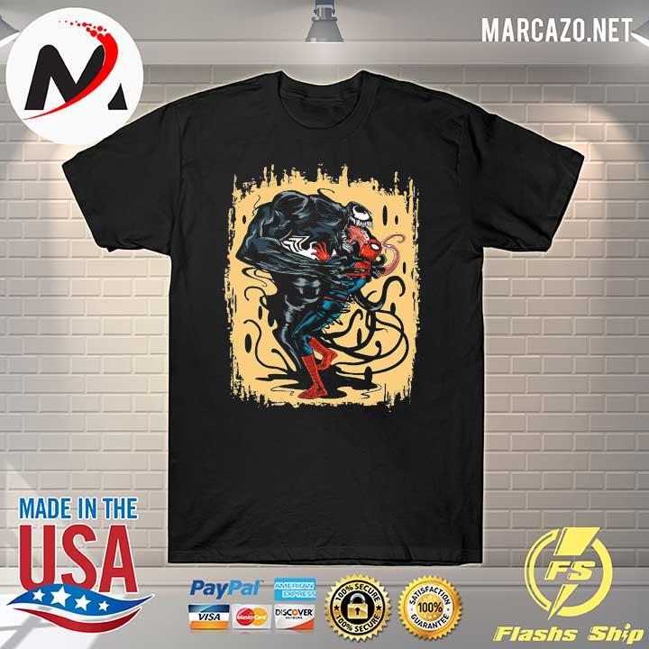 Spider-man And Venom Spider Kiss Shirt