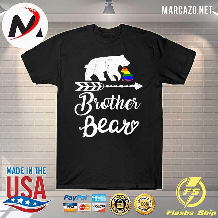 Brother bear lgbt Christmas rainbow pride gay lesbian sweater