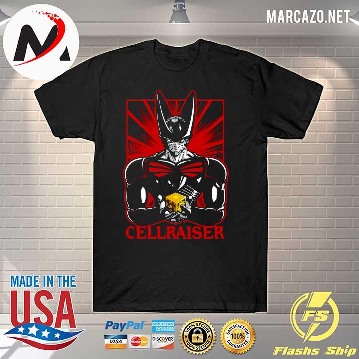 Dragon Ball With This Hellraiser Parody Cellraiser Shirt