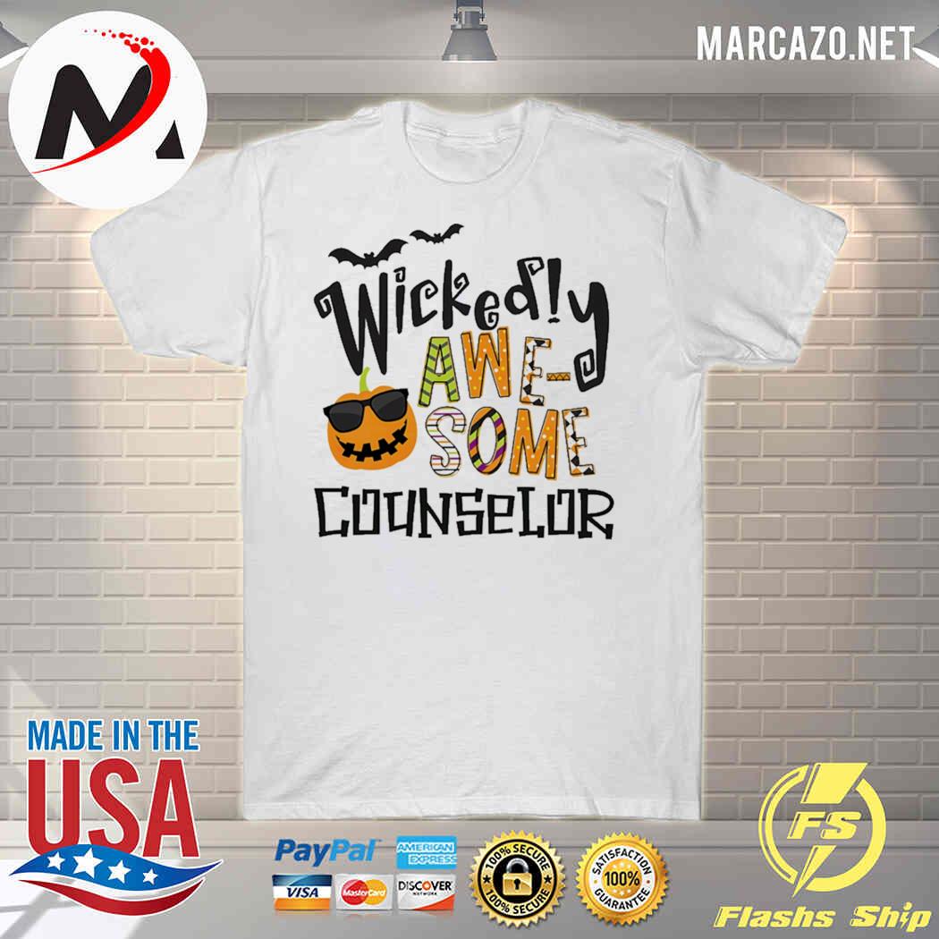 Wickedly awesome Teacher - Halloween - Counselor Shirt