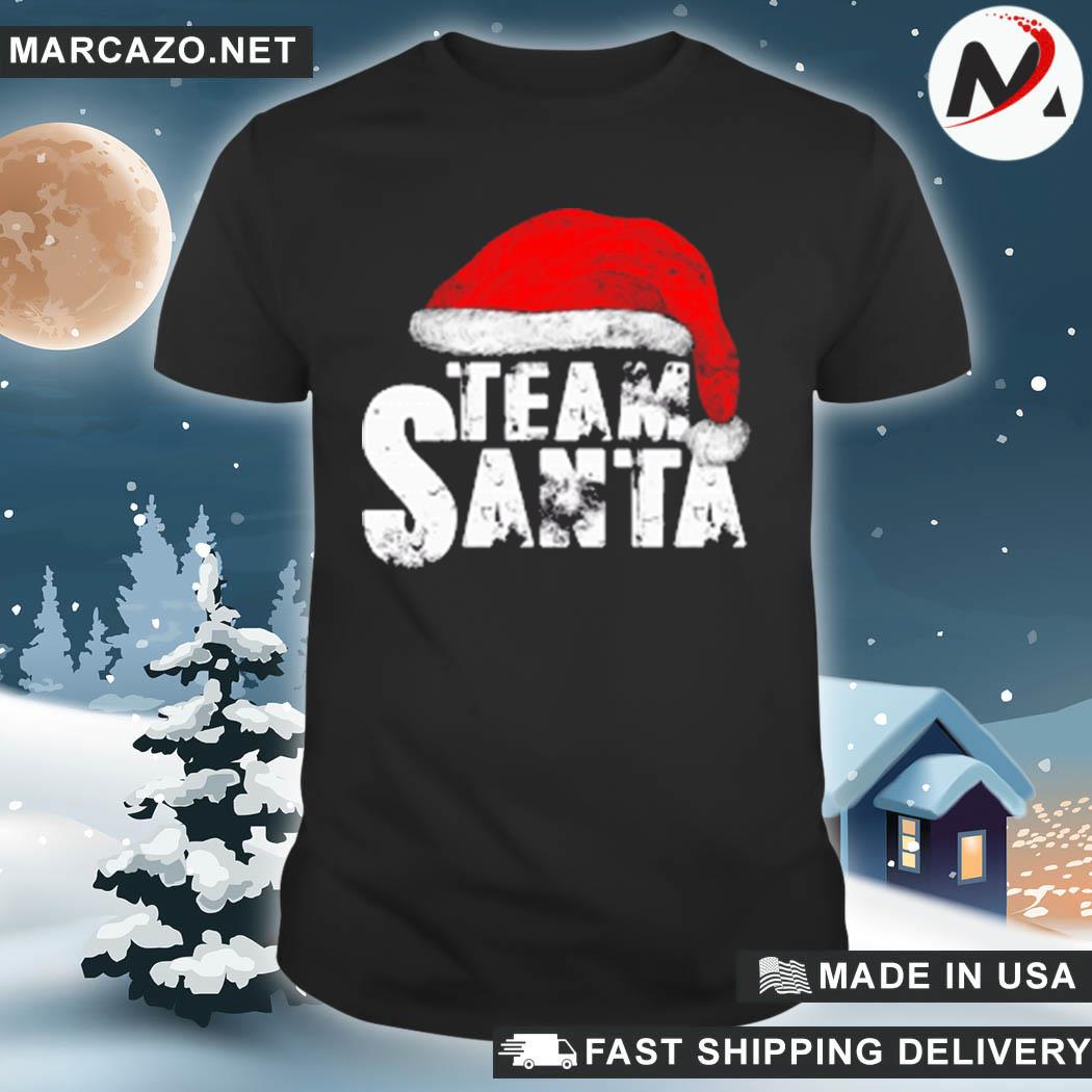 Team santa christmas family matching pajamas sweatshirt