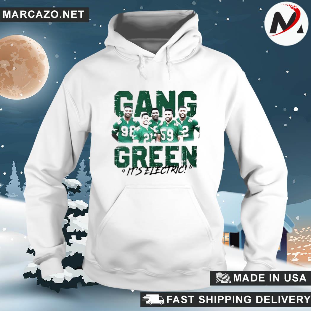 Gang green eagles on sale hoodie